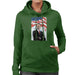 Sidney Maurer Original Portrait Of Barack Obama Womens Hooded Sweatshirt - Womens Hooded Sweatshirt