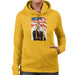 Sidney Maurer Original Portrait Of Barack Obama Womens Hooded Sweatshirt - Womens Hooded Sweatshirt
