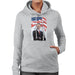 Sidney Maurer Original Portrait Of Barack Obama Womens Hooded Sweatshirt - Womens Hooded Sweatshirt
