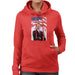 Sidney Maurer Original Portrait Of Barack Obama Womens Hooded Sweatshirt - Womens Hooded Sweatshirt