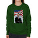 Sidney Maurer Original Portrait Of Barack Obama Womens Sweatshirt - Womens Sweatshirt