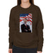 Sidney Maurer Original Portrait Of Barack Obama Womens Sweatshirt - Womens Sweatshirt
