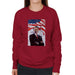 Sidney Maurer Original Portrait Of Barack Obama Womens Sweatshirt - Womens Sweatshirt