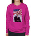 Sidney Maurer Original Portrait Of Barack Obama Womens Sweatshirt - Womens Sweatshirt