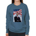 Sidney Maurer Original Portrait Of Barack Obama Womens Sweatshirt - Womens Sweatshirt