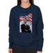 Sidney Maurer Original Portrait Of Barack Obama Womens Sweatshirt - Womens Sweatshirt