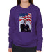 Sidney Maurer Original Portrait Of Barack Obama Womens Sweatshirt - Womens Sweatshirt