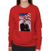 Sidney Maurer Original Portrait Of Barack Obama Womens Sweatshirt - Womens Sweatshirt