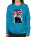 Sidney Maurer Original Portrait Of Barack Obama Womens Sweatshirt - Womens Sweatshirt