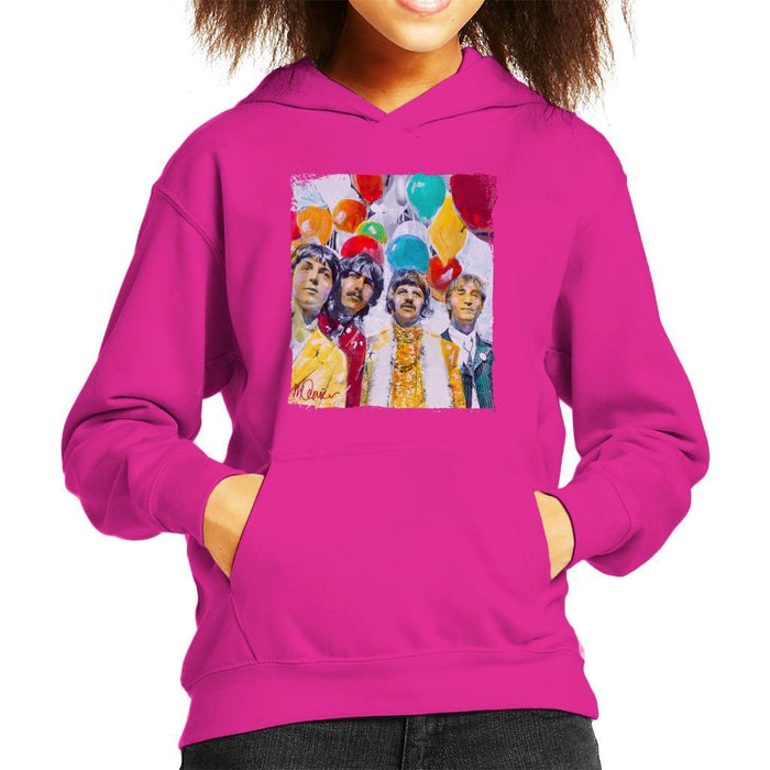Sidney Maurer Original Portrait Of The Beatles Sgt Peppers 1967 Kids Hooded Sweatshirt - Kids Boys Hooded Sweatshirt