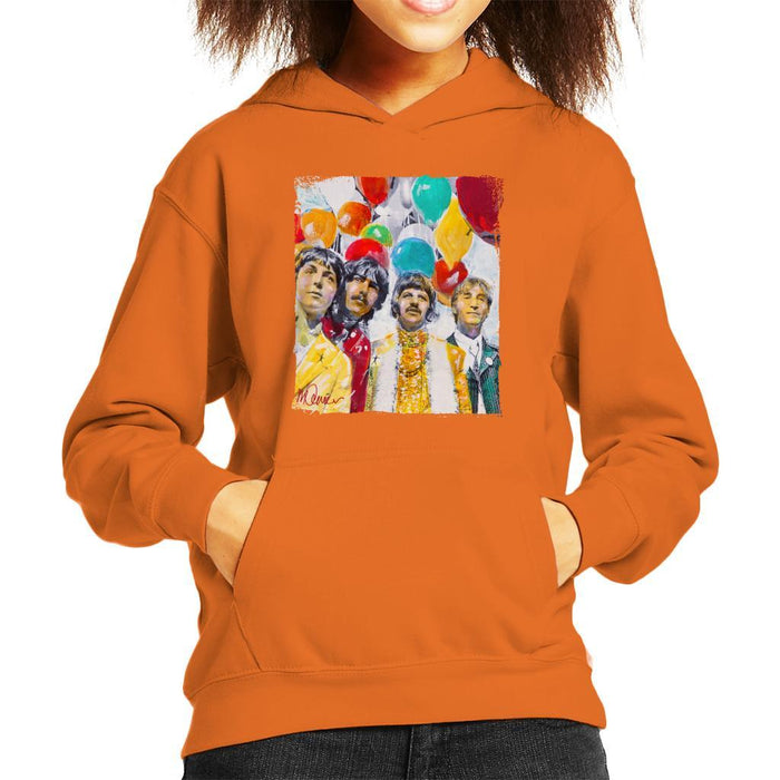 Sidney Maurer Original Portrait Of The Beatles Sgt Peppers 1967 Kids Hooded Sweatshirt - Kids Boys Hooded Sweatshirt