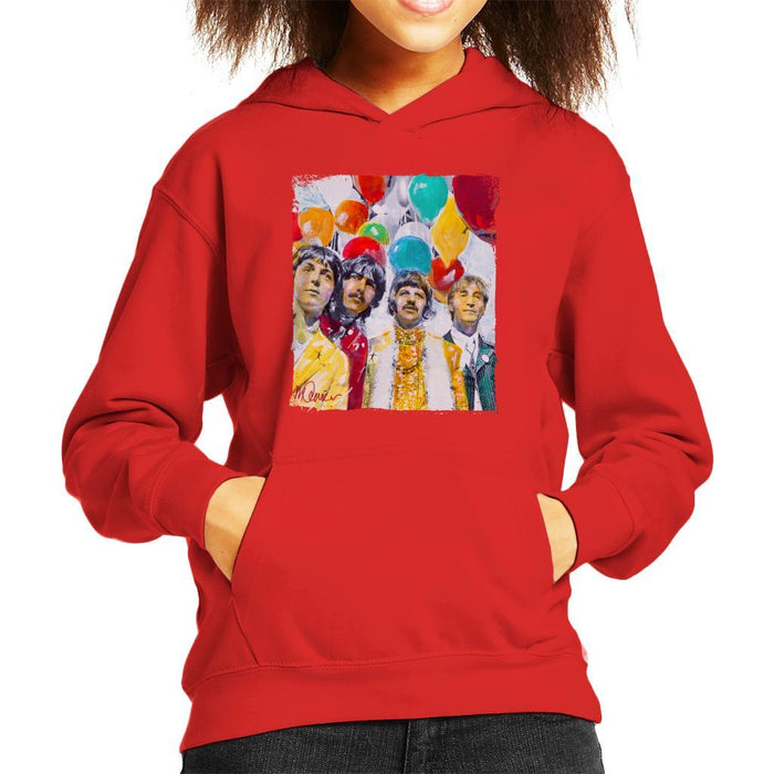 Sidney Maurer Original Portrait Of The Beatles Sgt Peppers 1967 Kids Hooded Sweatshirt - Kids Boys Hooded Sweatshirt