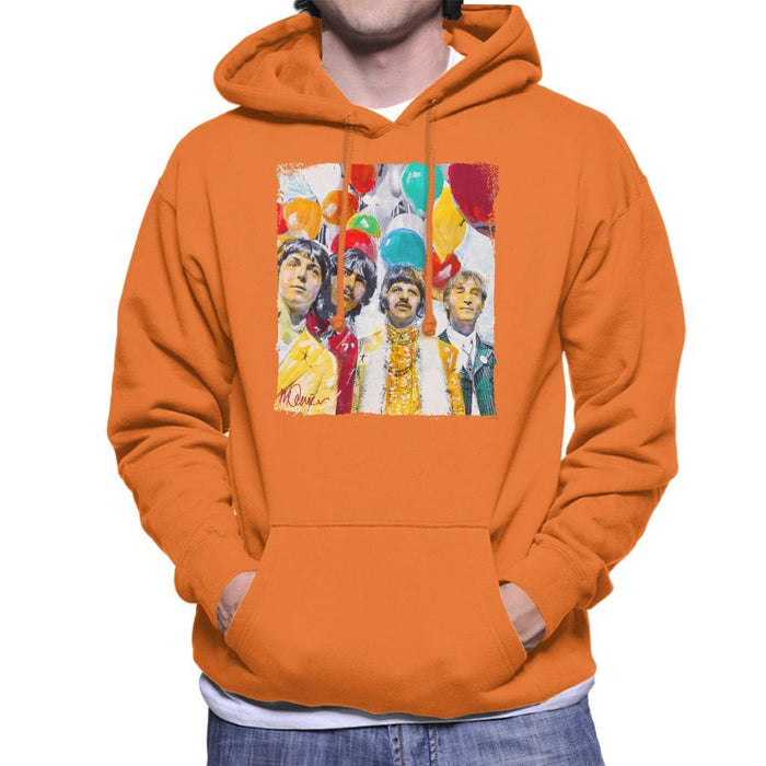 Sidney Maurer Original Portrait Of The Beatles Sgt Peppers 1967 Mens Hooded Sweatshirt - Mens Hooded Sweatshirt
