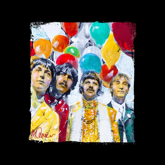 Sidney Maurer Original Portrait Of The Beatles Sgt Peppers 1967 Mens T-Shirt - Mens T-Shirt
