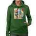 Sidney Maurer Original Portrait Of The Beatles Sgt Peppers 1967 Womens Hooded Sweatshirt - Womens Hooded Sweatshirt
