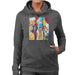 Sidney Maurer Original Portrait Of The Beatles Sgt Peppers 1967 Womens Hooded Sweatshirt - Womens Hooded Sweatshirt