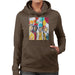 Sidney Maurer Original Portrait Of The Beatles Sgt Peppers 1967 Womens Hooded Sweatshirt - Womens Hooded Sweatshirt