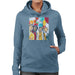 Sidney Maurer Original Portrait Of The Beatles Sgt Peppers 1967 Womens Hooded Sweatshirt - Womens Hooded Sweatshirt
