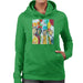 Sidney Maurer Original Portrait Of The Beatles Sgt Peppers 1967 Womens Hooded Sweatshirt - Womens Hooded Sweatshirt