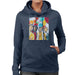 Sidney Maurer Original Portrait Of The Beatles Sgt Peppers 1967 Womens Hooded Sweatshirt - Womens Hooded Sweatshirt