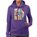 Sidney Maurer Original Portrait Of The Beatles Sgt Peppers 1967 Womens Hooded Sweatshirt - Womens Hooded Sweatshirt