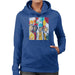 Sidney Maurer Original Portrait Of The Beatles Sgt Peppers 1967 Womens Hooded Sweatshirt - Womens Hooded Sweatshirt