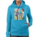 Sidney Maurer Original Portrait Of The Beatles Sgt Peppers 1967 Womens Hooded Sweatshirt - Womens Hooded Sweatshirt