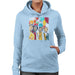 Sidney Maurer Original Portrait Of The Beatles Sgt Peppers 1967 Womens Hooded Sweatshirt - Womens Hooded Sweatshirt