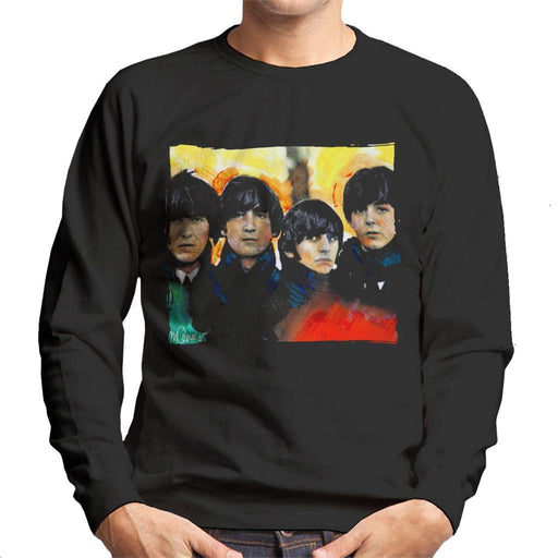 Sidney Maurer Original Portrait Of The Beatles Bowl Cuts Mens Sweatshirt - Mens Sweatshirt
