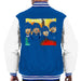Sidney Maurer Original Portrait Of The Beatles Bowl Cuts Mens Varsity Jacket - Small / Royal/White - Mens Varsity Jacket