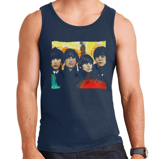 Sidney Maurer Original Portrait Of The Beatles Bowl Cuts Mens Vest - Mens Vest