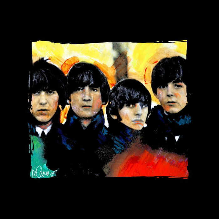Sidney Maurer Original Portrait Of The Beatles Bowl Cuts Womens Sweatshirt - Womens Sweatshirt
