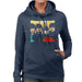Sidney Maurer Original Portrait Of The Beatles Bowl Cuts Womens Hooded Sweatshirt - Womens Hooded Sweatshirt