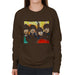 Sidney Maurer Original Portrait Of The Beatles Bowl Cuts Womens Sweatshirt - Womens Sweatshirt