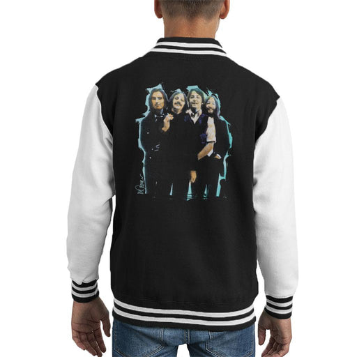Sidney Maurer Original Portrait Of The Beatles Long Hair Kids Varsity Jacket - Kids Boys Varsity Jacket