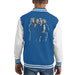 Sidney Maurer Original Portrait Of The Beatles Long Hair Kids Varsity Jacket - X-Small (3-4 yrs) / Royal/White - Kids Boys Varsity Jacket