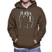 Sidney Maurer Original Portrait Of The Beatles Long Hair Mens Hooded Sweatshirt - Mens Hooded Sweatshirt