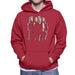 Sidney Maurer Original Portrait Of The Beatles Long Hair Mens Hooded Sweatshirt - Mens Hooded Sweatshirt