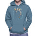 Sidney Maurer Original Portrait Of The Beatles Long Hair Mens Hooded Sweatshirt - Mens Hooded Sweatshirt