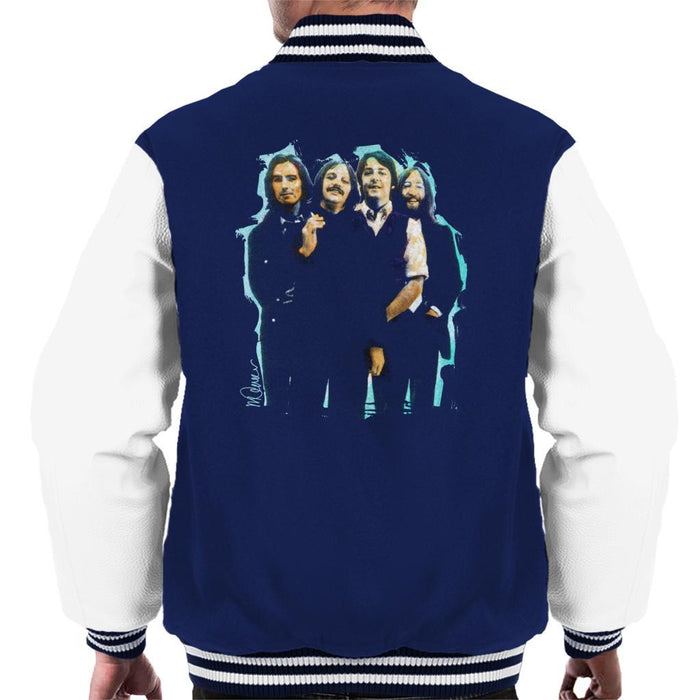 Sidney Maurer Original Portrait Of The Beatles Long Hair Mens Varsity Jacket - Mens Varsity Jacket