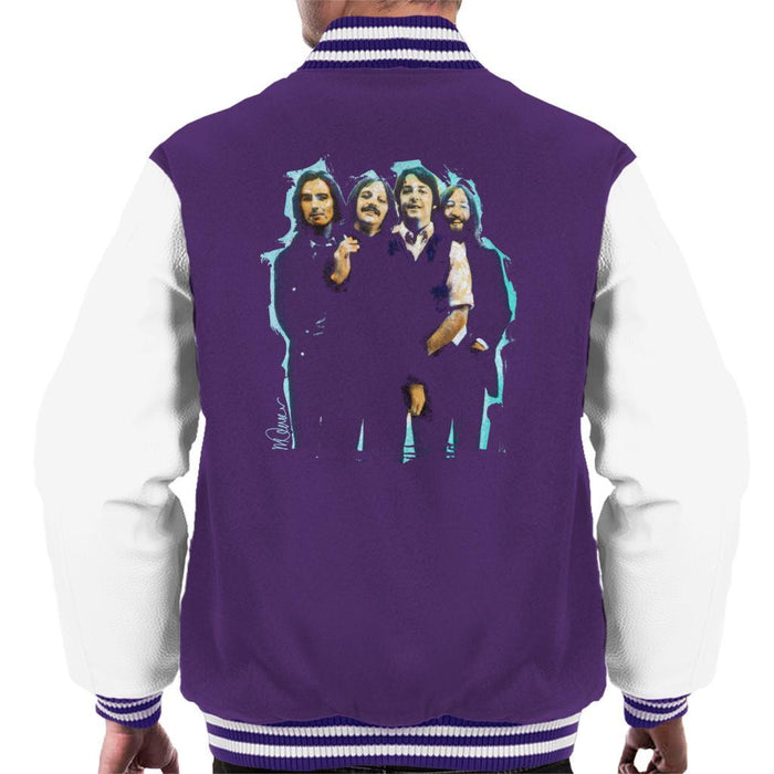 Sidney Maurer Original Portrait Of The Beatles Long Hair Mens Varsity Jacket - Mens Varsity Jacket