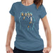Sidney Maurer Original Portrait Of The Beatles Long Hair Womens T-Shirt - Womens T-Shirt