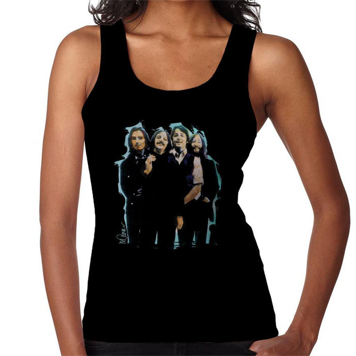 Sidney Maurer Original Portrait Of The Beatles Long Hair Womens Vest - Womens Vest