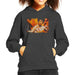 Sidney Maurer Original Portrait Of Bruce Lee Flames Enter The Dragon Kids Hooded Sweatshirt - Kids Boys Hooded Sweatshirt