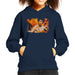Sidney Maurer Original Portrait Of Bruce Lee Flames Enter The Dragon Kids Hooded Sweatshirt - Kids Boys Hooded Sweatshirt
