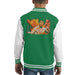 Sidney Maurer Original Portrait Of Bruce Lee Flames Enter The Dragon Kids Varsity Jacket - Kids Boys Varsity Jacket
