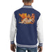 Sidney Maurer Original Portrait Of Bruce Lee Flames Enter The Dragon Kids Varsity Jacket - Kids Boys Varsity Jacket