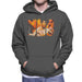 Sidney Maurer Original Portrait Of Bruce Lee Flames Enter The Dragon Mens Hooded Sweatshirt - Mens Hooded Sweatshirt