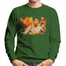 Sidney Maurer Original Portrait Of Bruce Lee Flames Enter The Dragon Mens Sweatshirt - Mens Sweatshirt