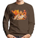 Sidney Maurer Original Portrait Of Bruce Lee Flames Enter The Dragon Mens Sweatshirt - Mens Sweatshirt